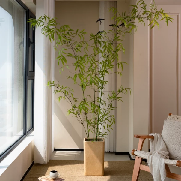 Artificial Bamboo Bonsai factory