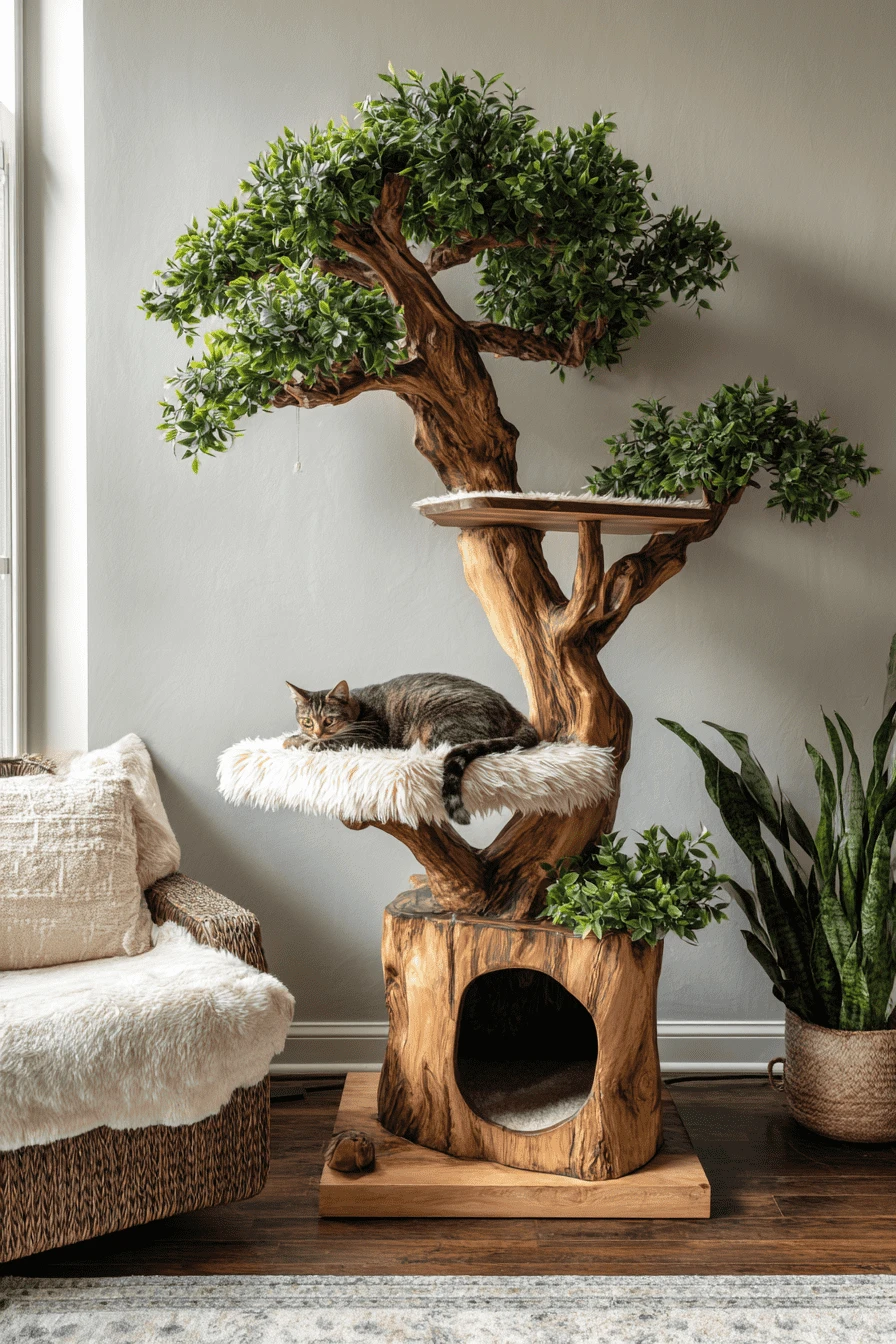 Artificial Tree-Shaped Cat Tree For Indoor Cats best