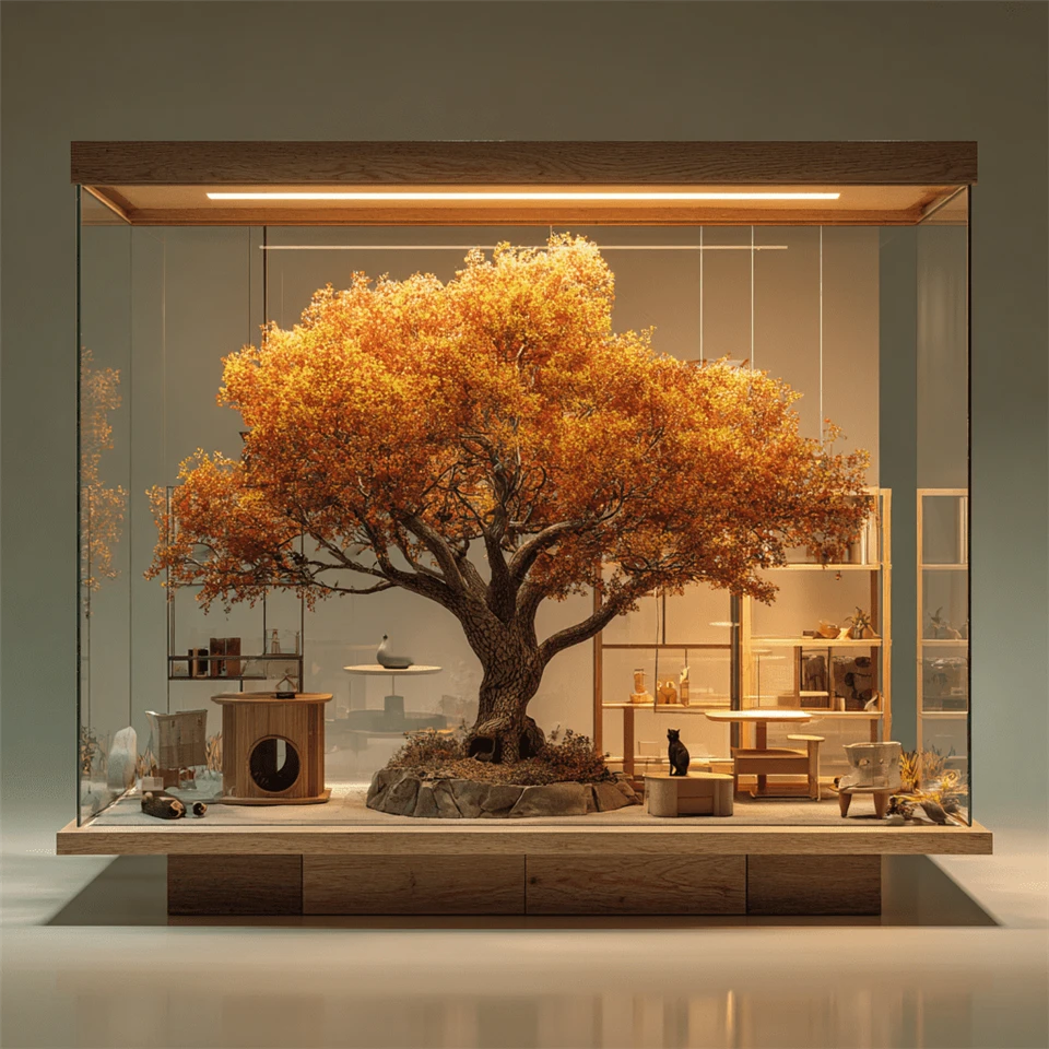 Artificial Autumn Maple Tree Cat Tree best