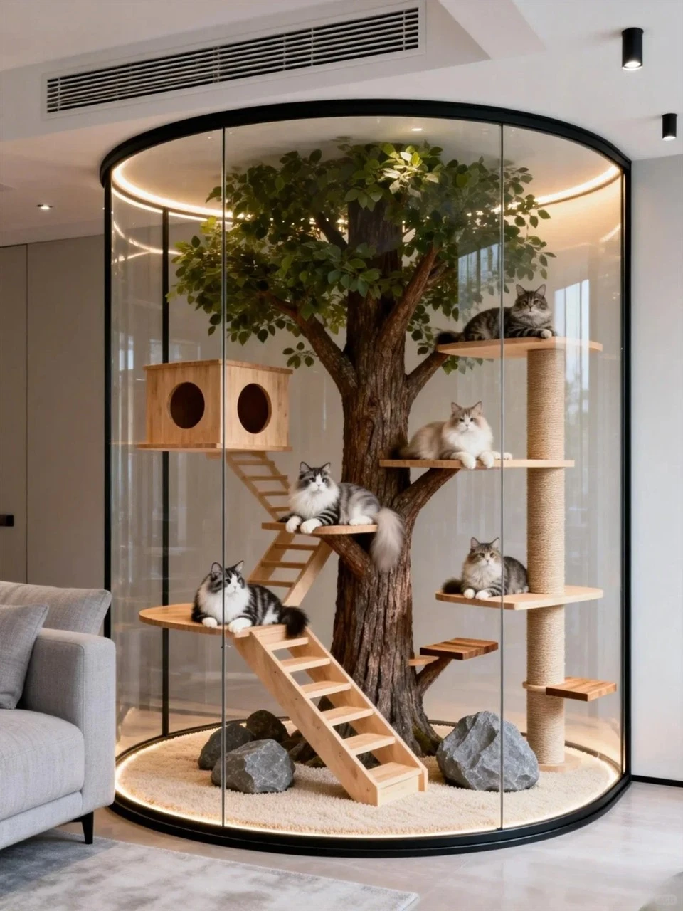 Fake Tree Cat Tree factory