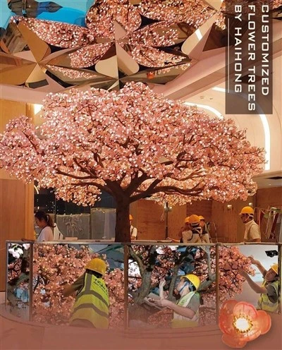 UHK ljós-Upp Cherry Blossom Tree