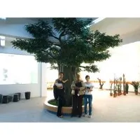Ancient Artificial Banyan Tree fyrir Pillar Skreyting